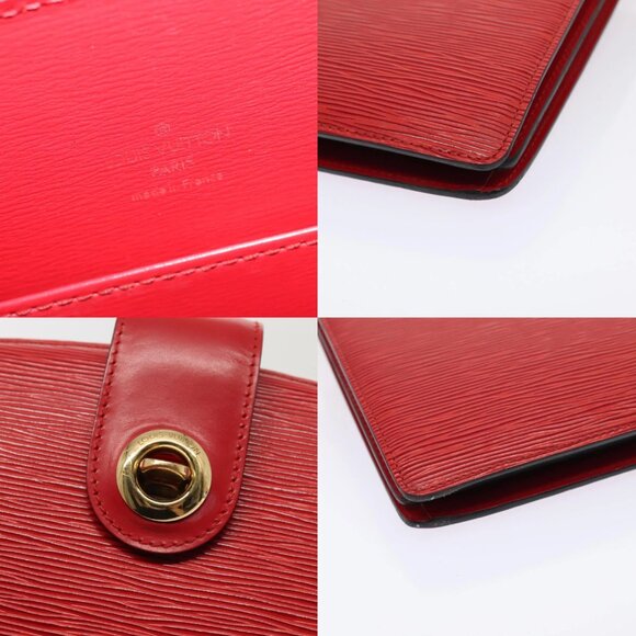 LOUIS VUITTON Epi Capuchin Shoulder Bag Red M52347 LV Auth ep5775 - Picture 15 of 15